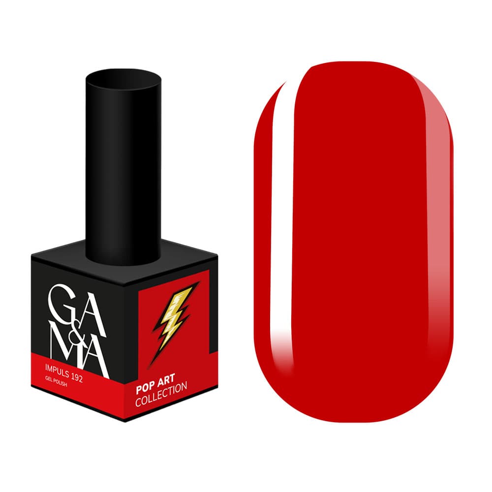 Гель-лак Ga&Ma Pop-art collection 192 Impuls, 10 мл