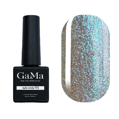 Гель-лак Ga&Ma Styhii collection 173 Сила води, 10 мл