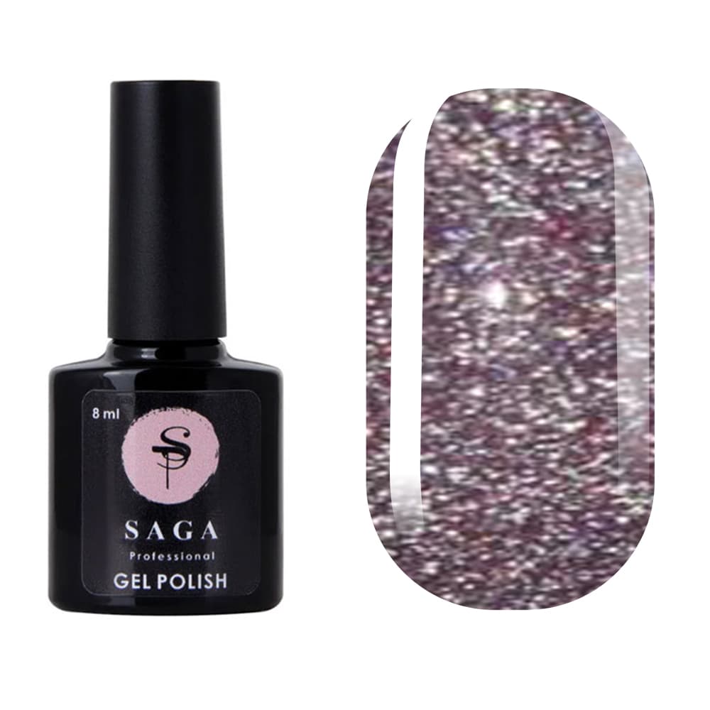 Гель-лак Saga Professional Fiery gel № 14 світловідбивний, 8 мл — фото 1