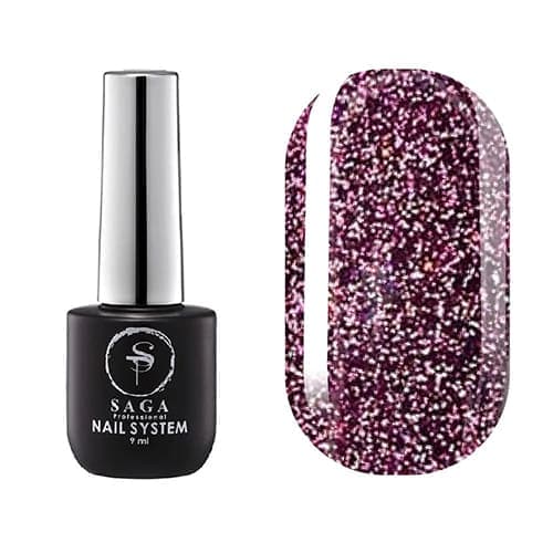 Гель-лак Saga Professional Fiery gel № 45 світловідбиваючий, 8 мл