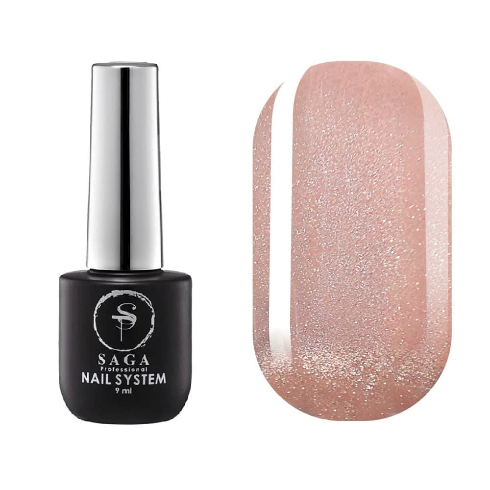 Гель-лак Saga Professional Glow Cat №4, 9 мл