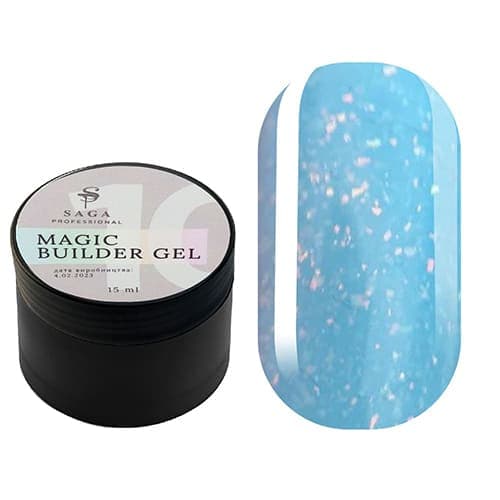 Гель SAGA Professional Builder Gel Magic 10, 15 мл — фото 1