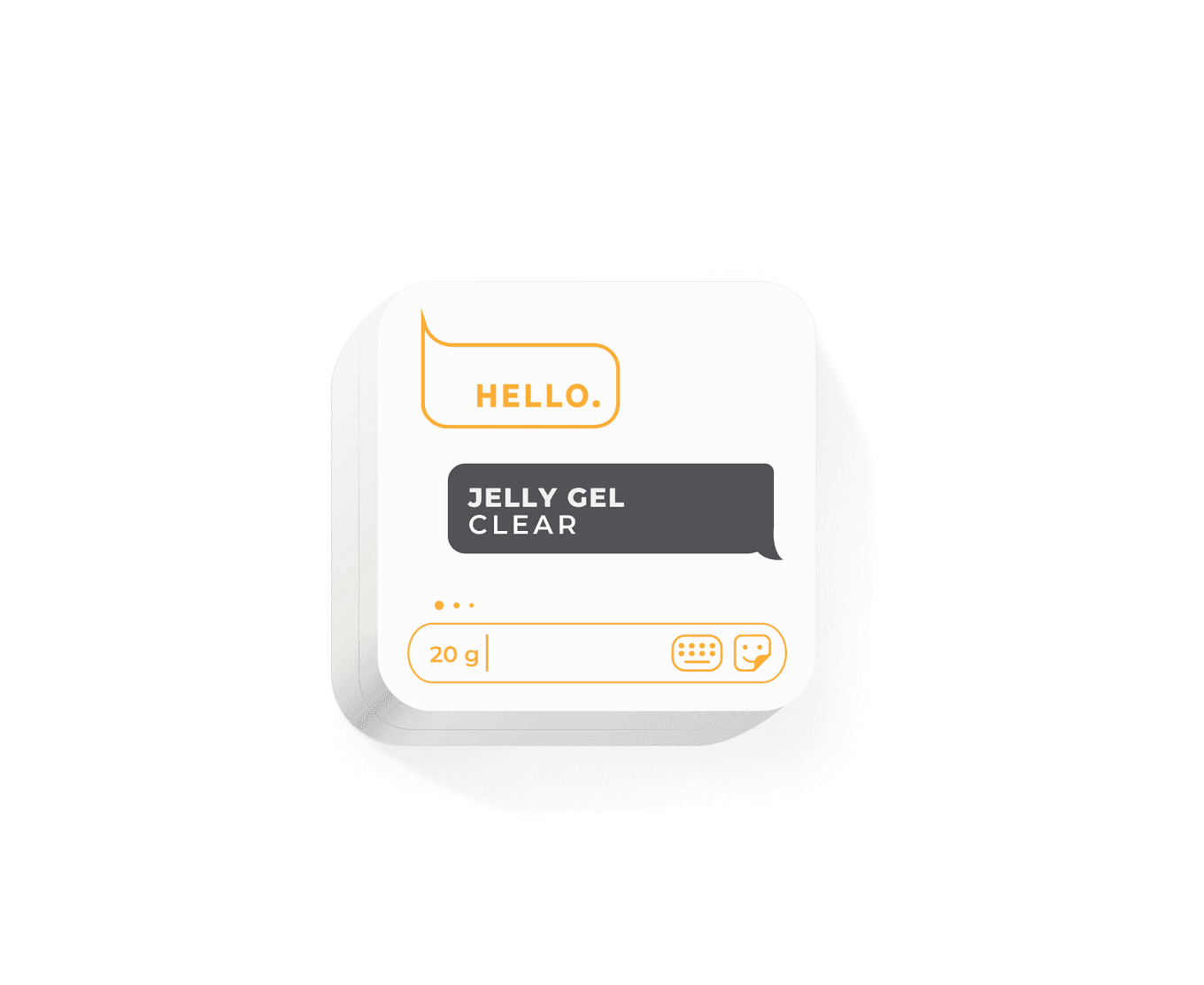 HELLO Jelly Gel "Clear", 20 g — фото 1