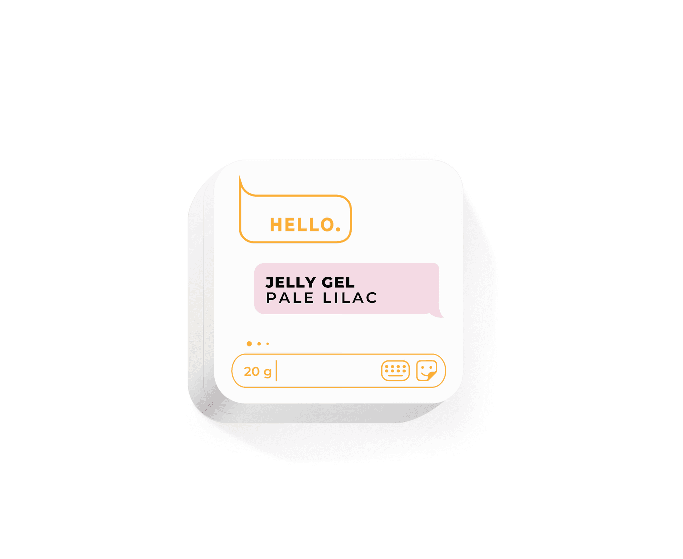 HELLO Jelly Gel "Pale Lilac", 20 g — фото 1