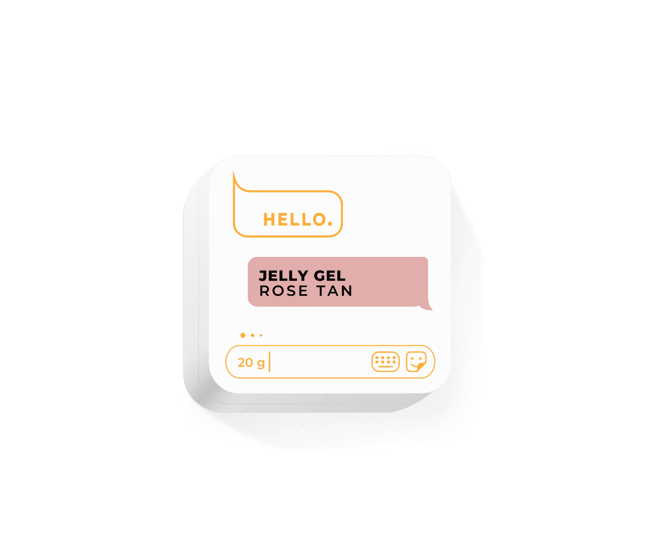 HELLO Jelly Gel "Rose Tan", 20 g — фото 1