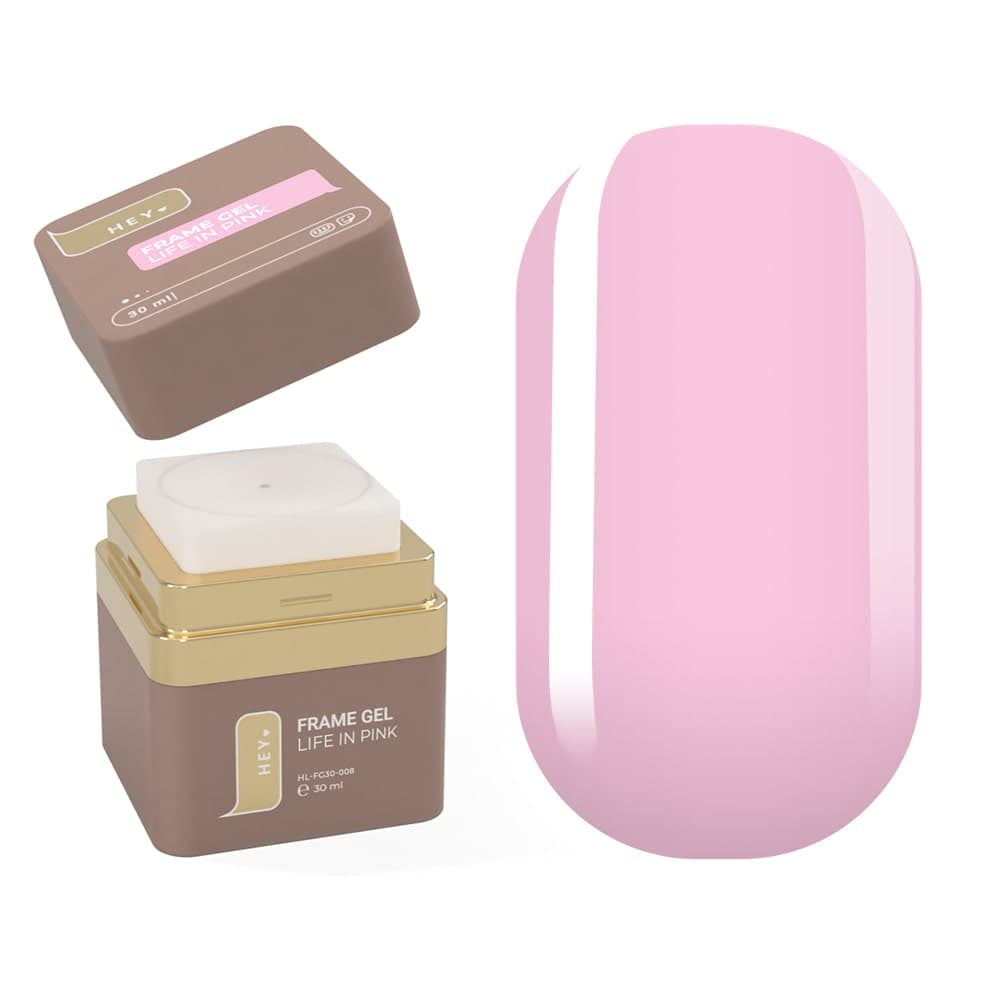 HEYLOVE Frame Gel "Life in pink", холодний рожевий, 30 мл — фото 1