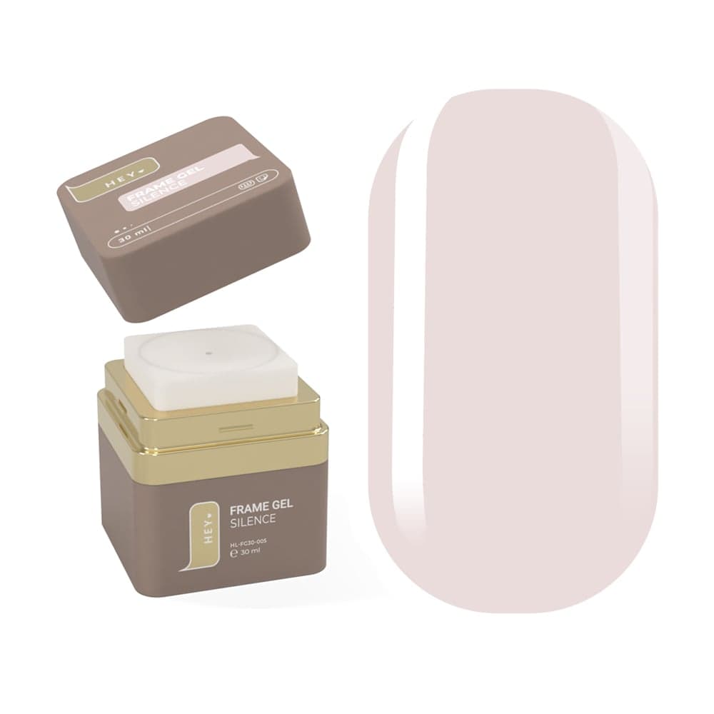 HEYLOVE Frame Gel "Silence", молочно-бежевий, 30 мл — фото 1
