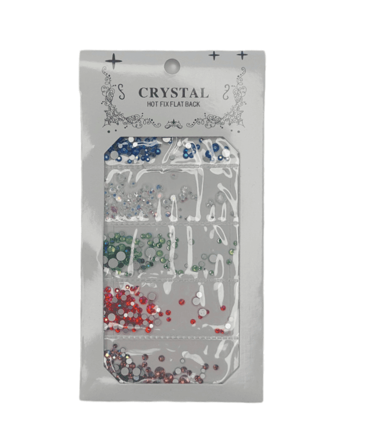 Камені MIX розмірів LillyBeaute, різнокольорові