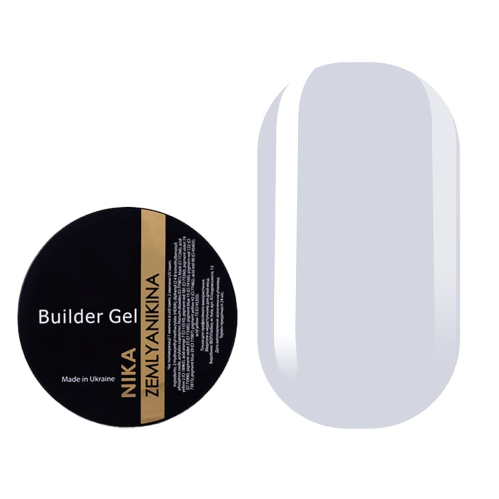 Камуфлюючий гель Nika Zemlyanikina Builder gel Milky, 30 мл