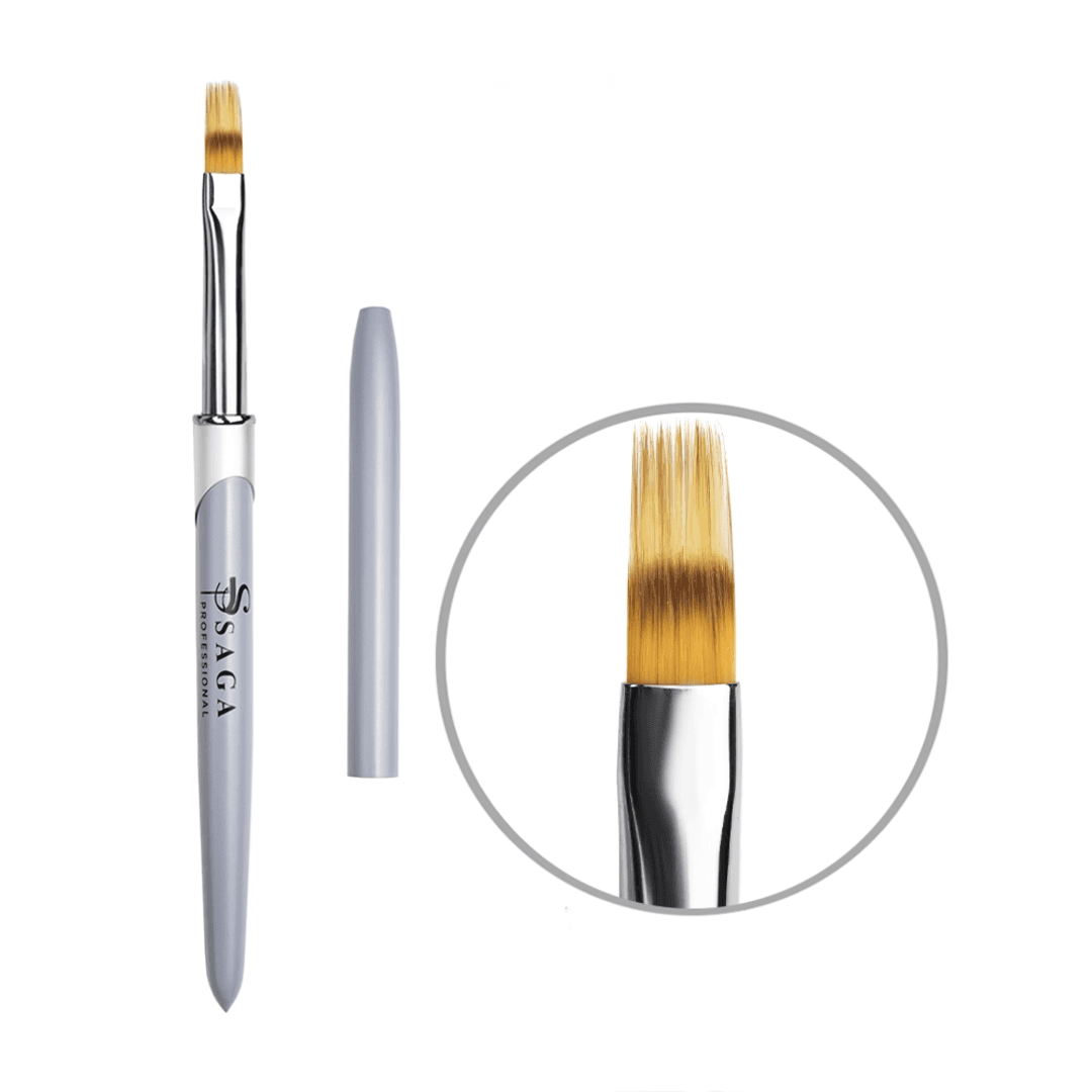 Пензлик Saga №8, градієнт, 15 мм — фото 1