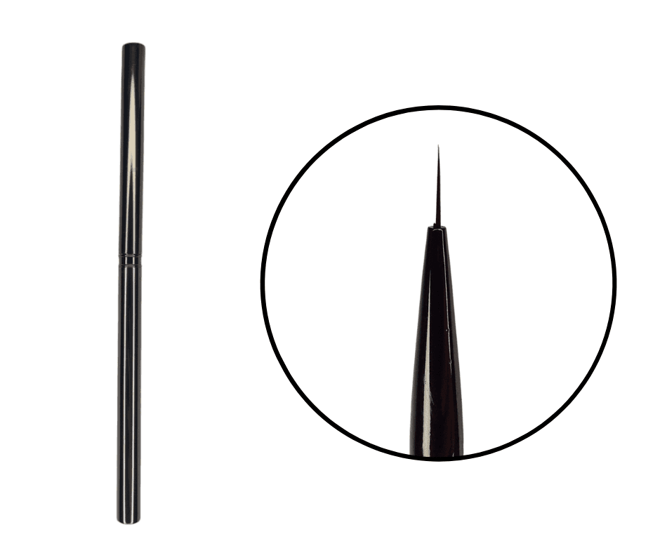 Пензлик тонкий LilyBeauti, 9 мм, чорний