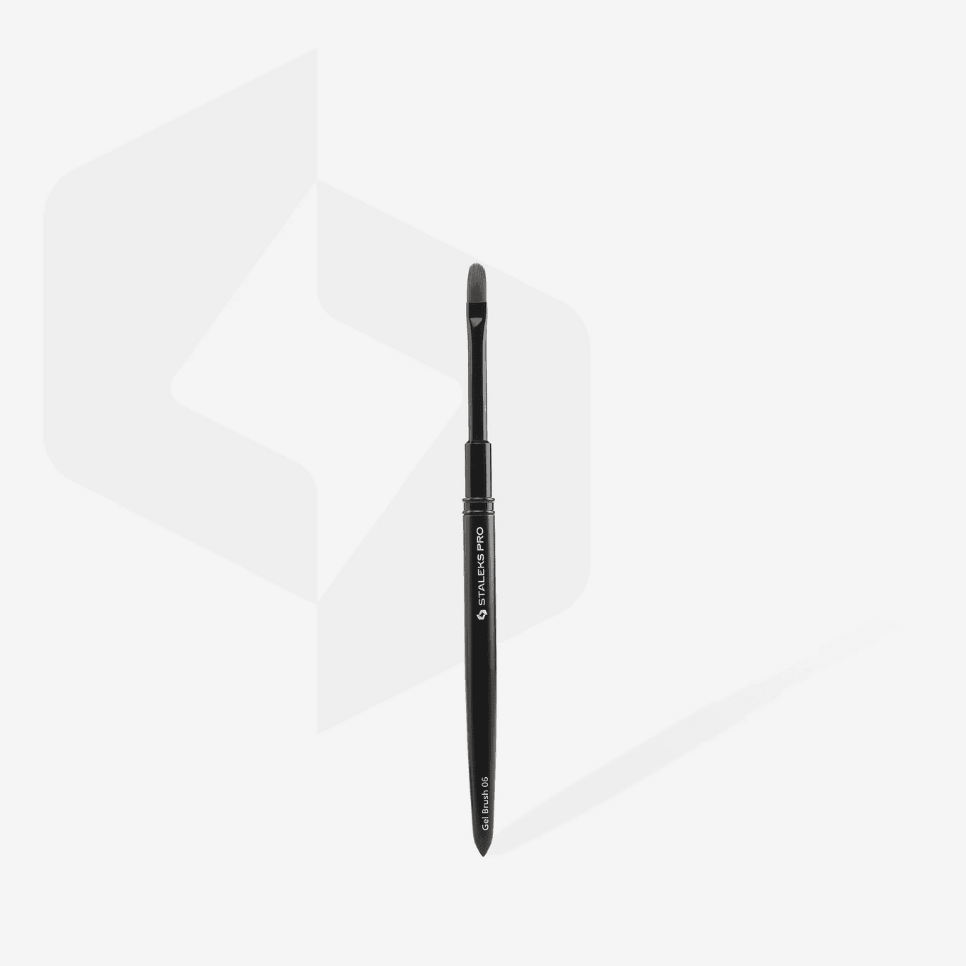 Пензлик STALEKS Expert для гелю (ширина 6 мм, довжина 11 мм) — фото 1