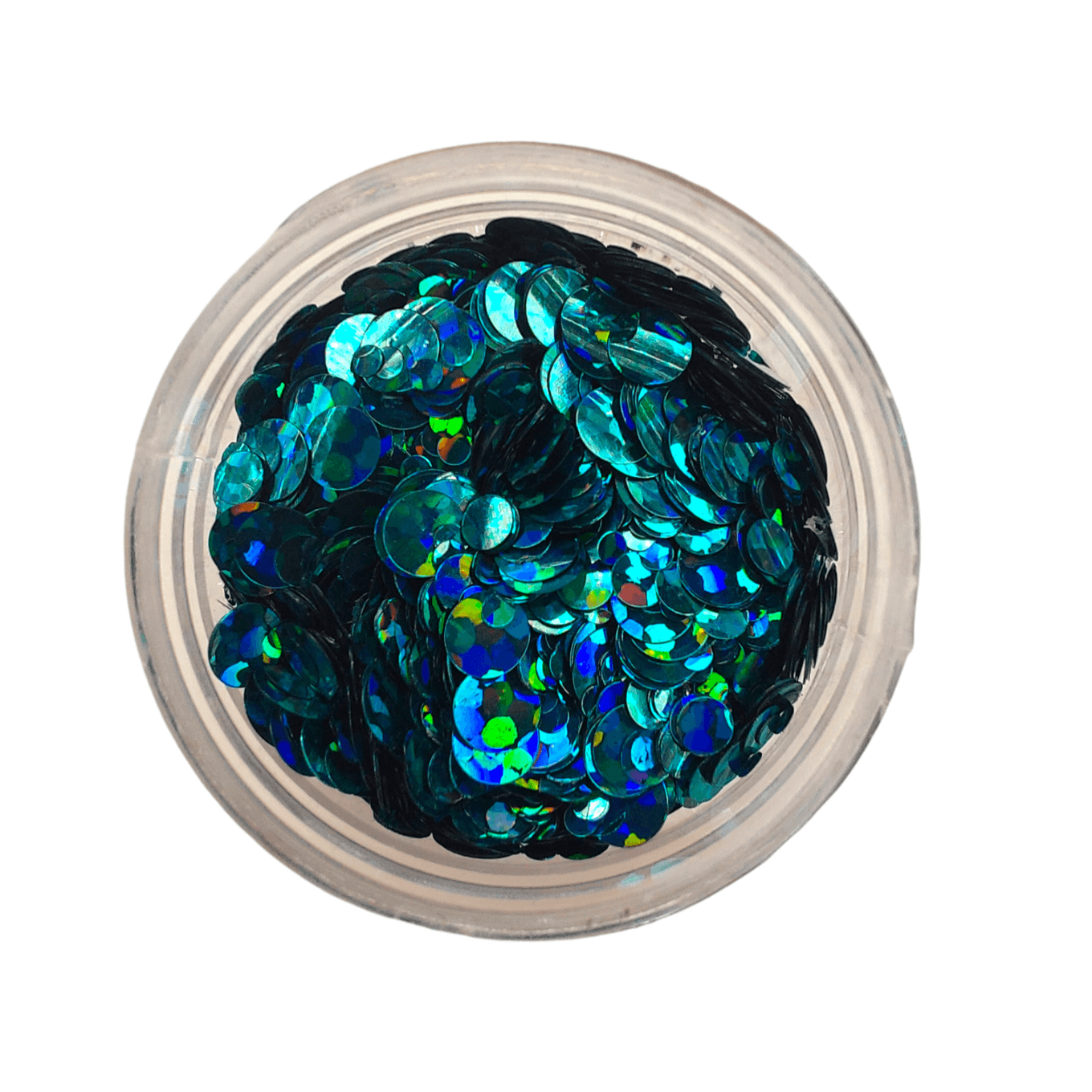 Конфетти микс голографик бирюза — фото 1