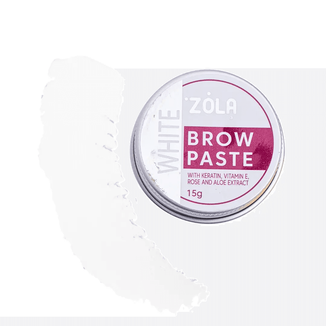 Контурна паста для брів ZOLA, біла — фото 1