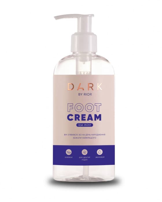 Крем для ніг Dark Foot Cream Mentol, 200 мл