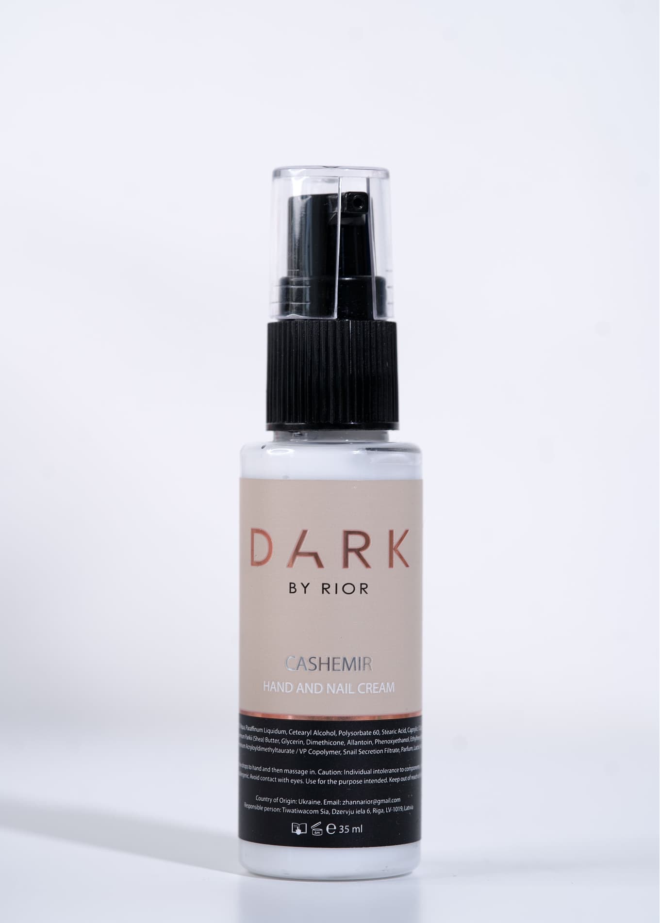 Крем для рук DARK Cashemir, 35 ml
