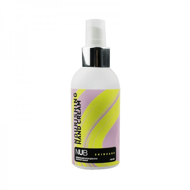 Крем для рук NUB живильний Hand Cream Nourishing, ваніль, 150 мл — фото 1