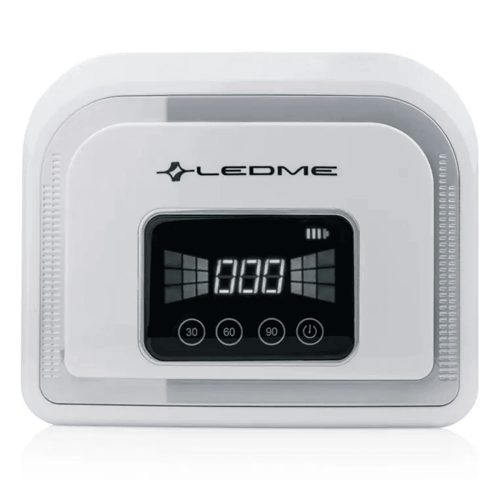 Лампа для манікюру LEDME 5B SILVER 120W, з акумулятором
