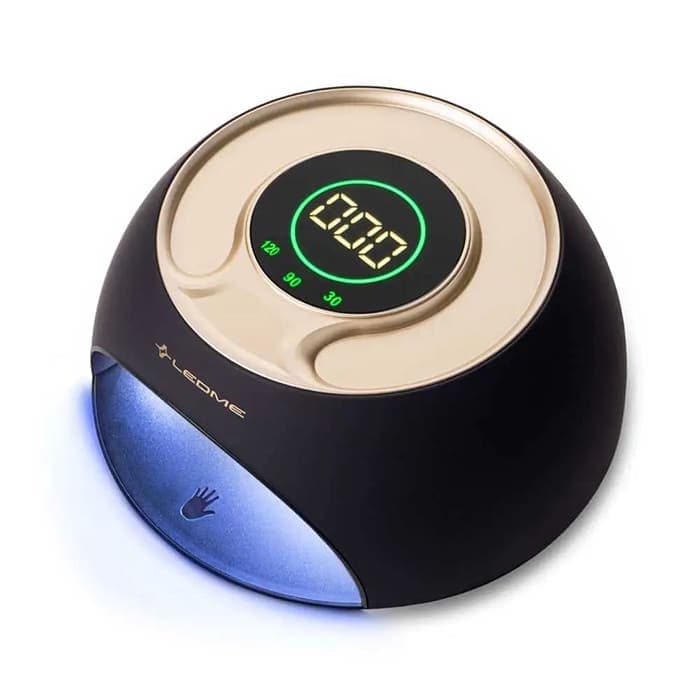 Лампа для манікюру LEDME ONE BLACK 120W