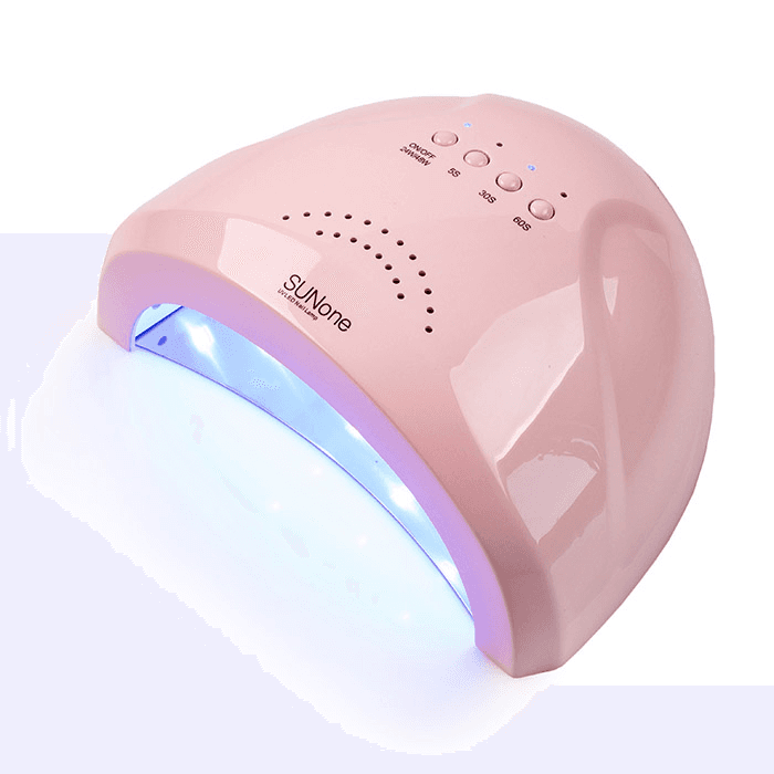 Лампа LED+UV SUNUV SunOne 48W ОРИГІНАЛ, рожева (з кварцовими діодами)