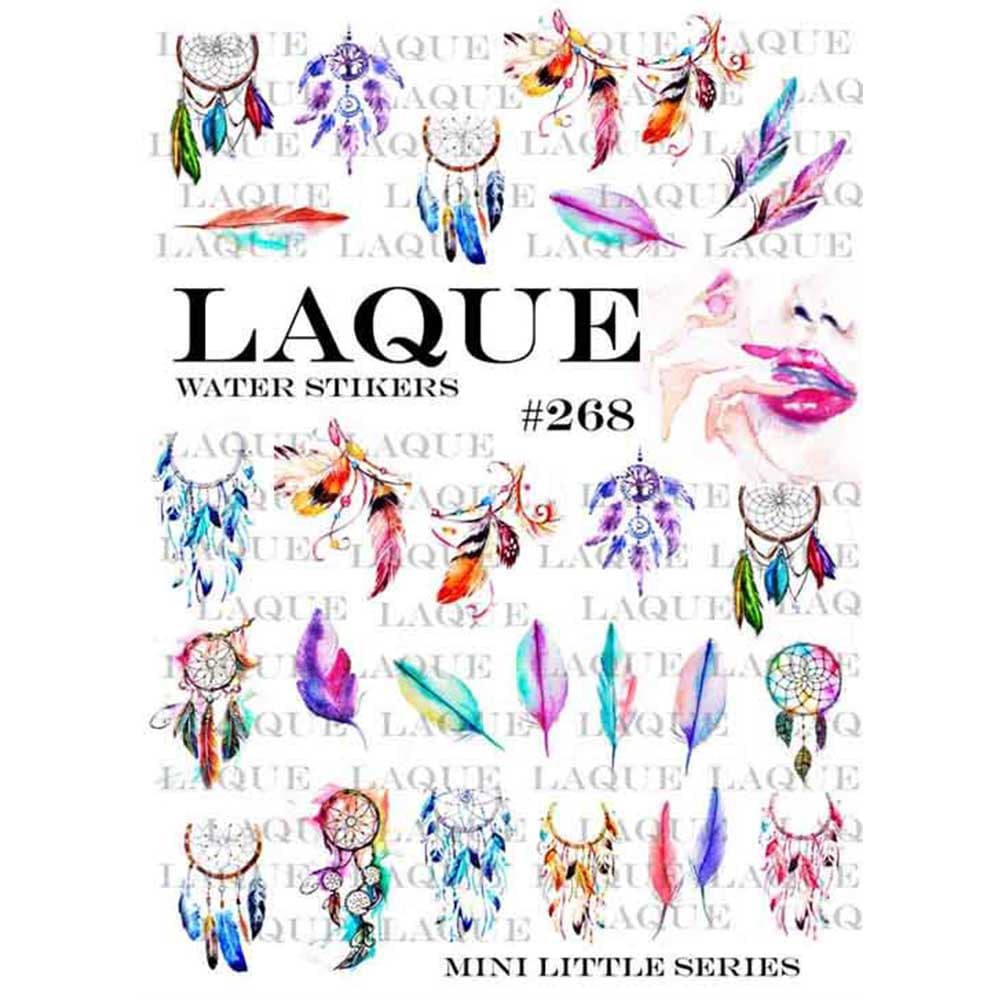 LAQUE слайдер дизайн для нігтів №268 (ловець снів)