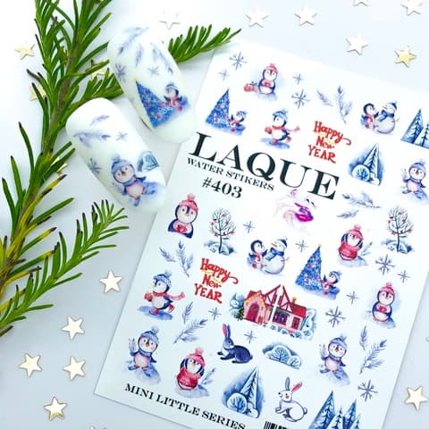 LAQUE слайдер дизайн для нігтів № 403