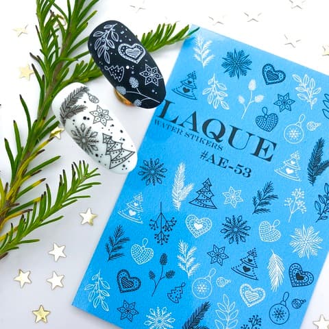 LAQUE слайдер дизайн для нігтів № AE-53