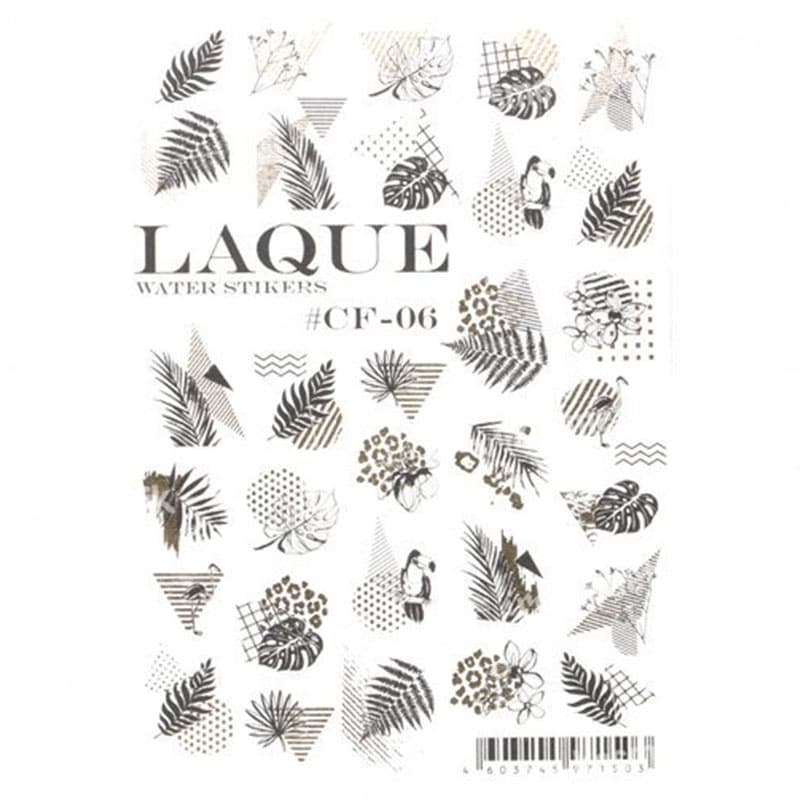 LAQUE слайдер дизайн для нігтів №CF-06