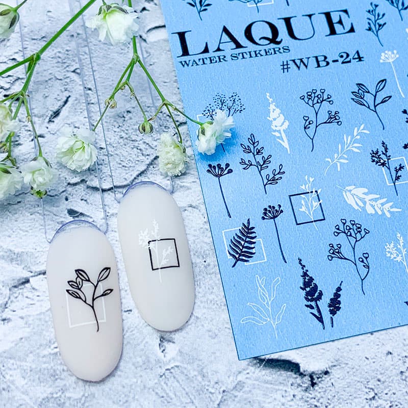 LAQUE слайдер дизайн для нігтів WB-24 — фото 1