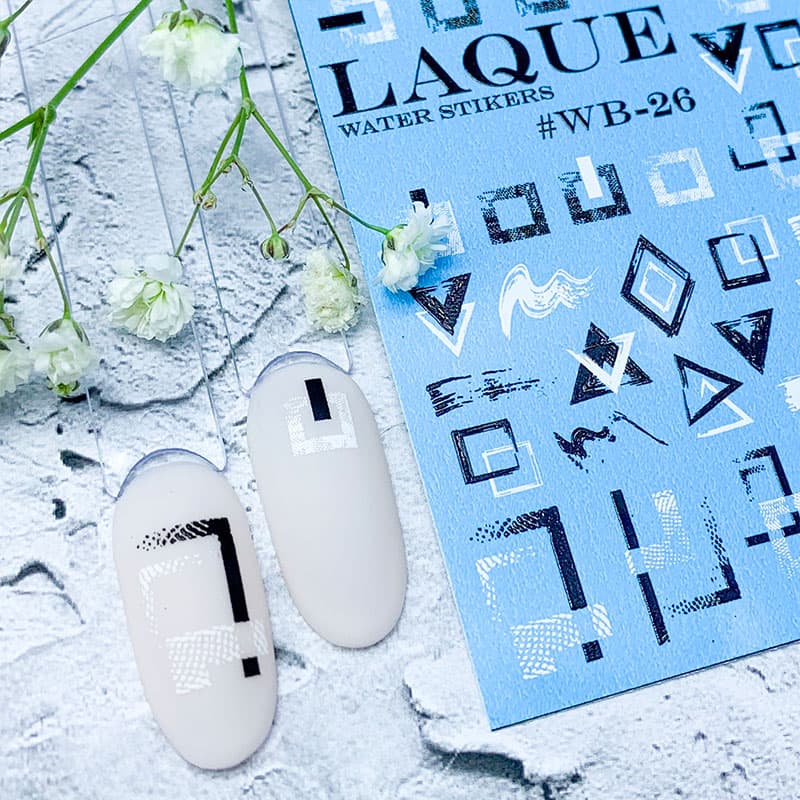 LAQUE слайдер дизайн для нігтів WB-26 — фото 1