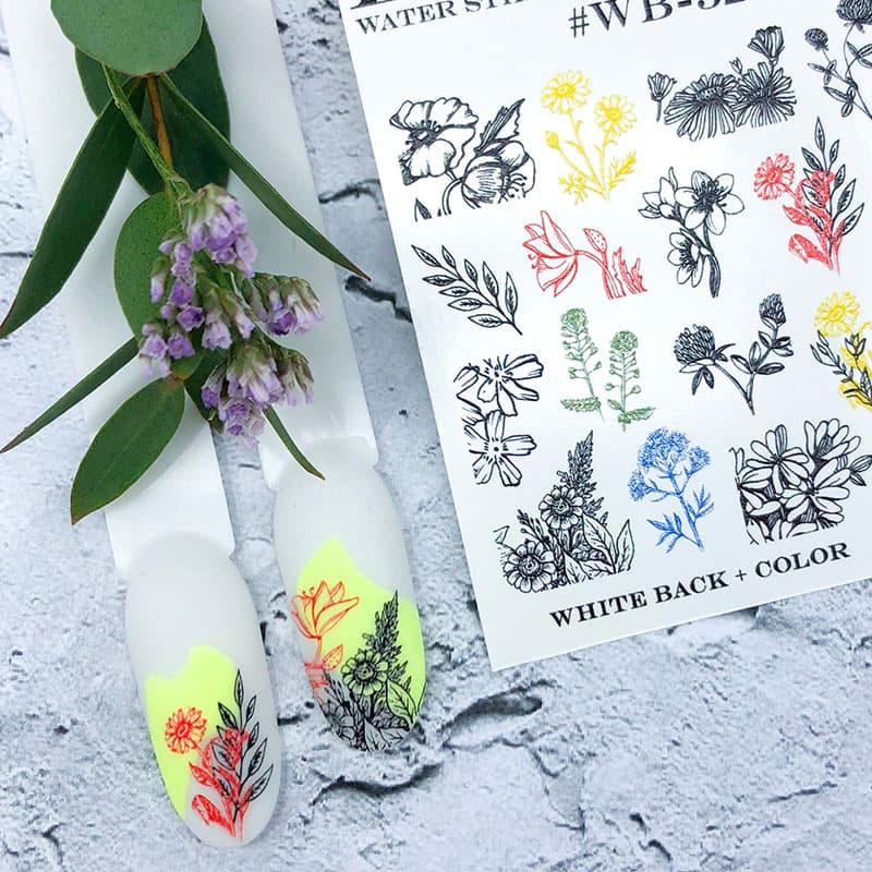 LAQUE слайдер дизайн для нігтів WB-32 — фото 1