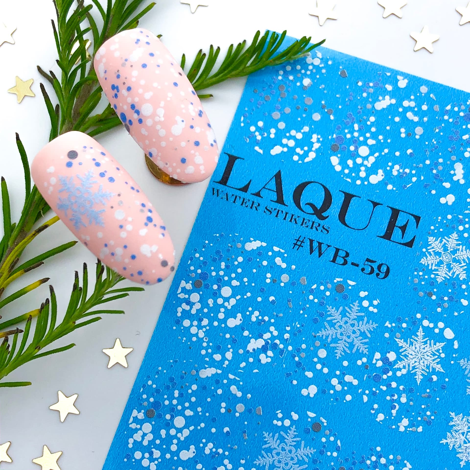 LAQUE слайдер дизайн для нігтів № WB-59