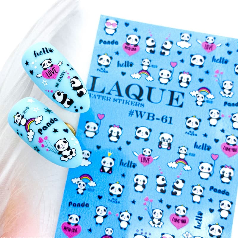 LAQUE слайдер дизайн для нігтів WB-61