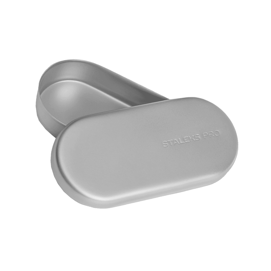 Лоток із кришкою з нержавіючої сталі для фрез 90*40*15, Staleks