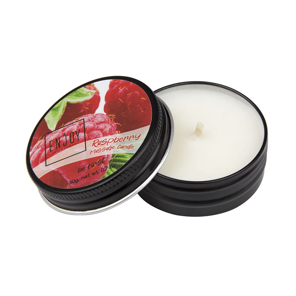 Масажна свічка Enjoy Professional (Малина), 30 гр. — фото 1