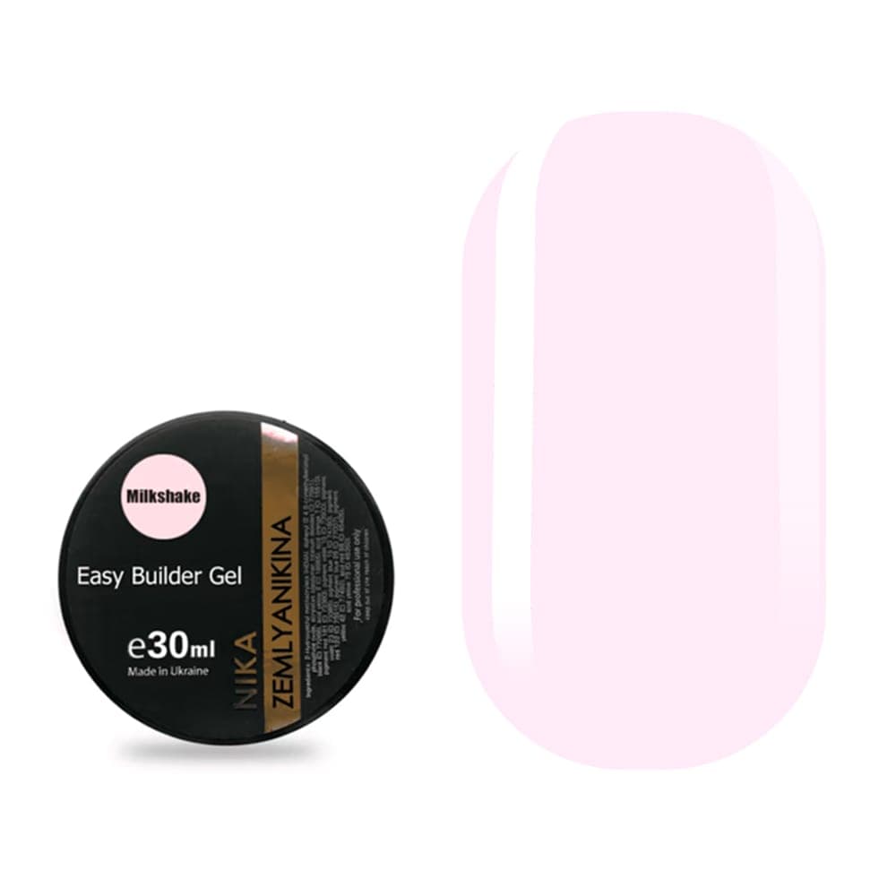 Моделюючий гель Nika Zemlyanikina Easy gel Milkshake, 30 мл — фото 1