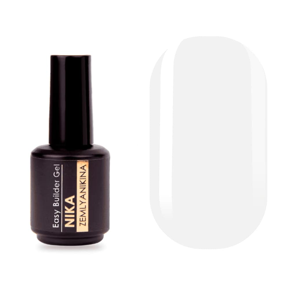 Моделюючий гель Nika Zemlyanikina Easy gel Milky, 15 мл — фото 1
