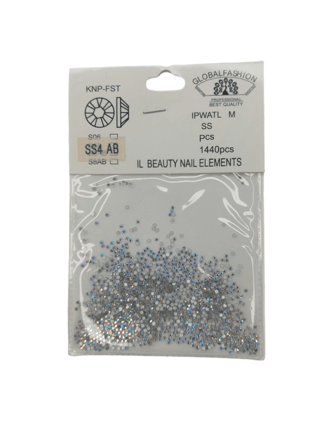 Набір страз GLOBAL FASHION хамелеон розмір SS4, 1440 шт.