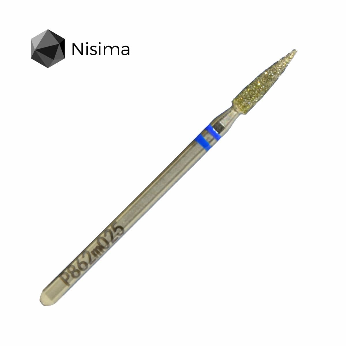Насадка NISIMA алмазна полум'я P862m025