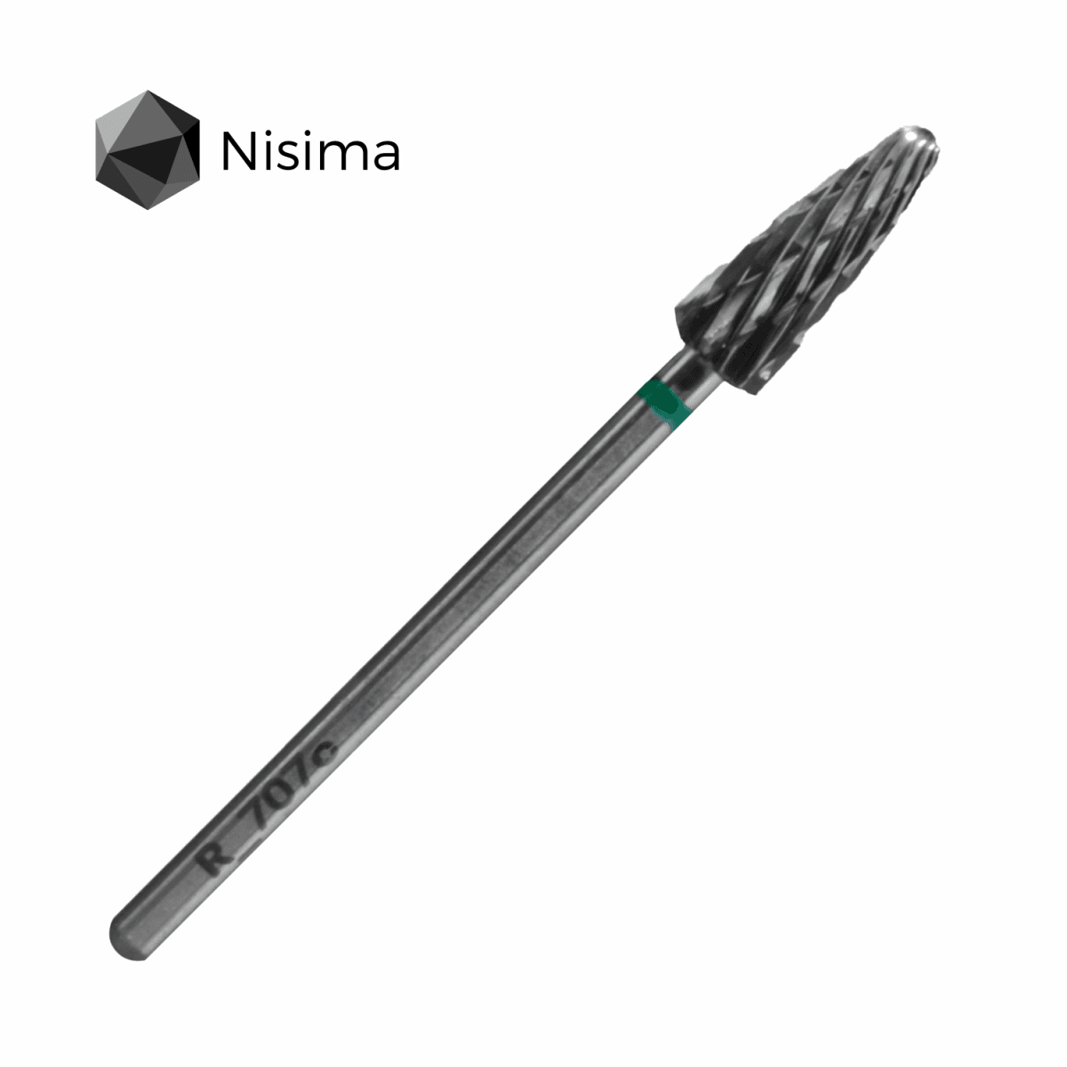 Насадка NISIMA твердосплав зелена R_707cK