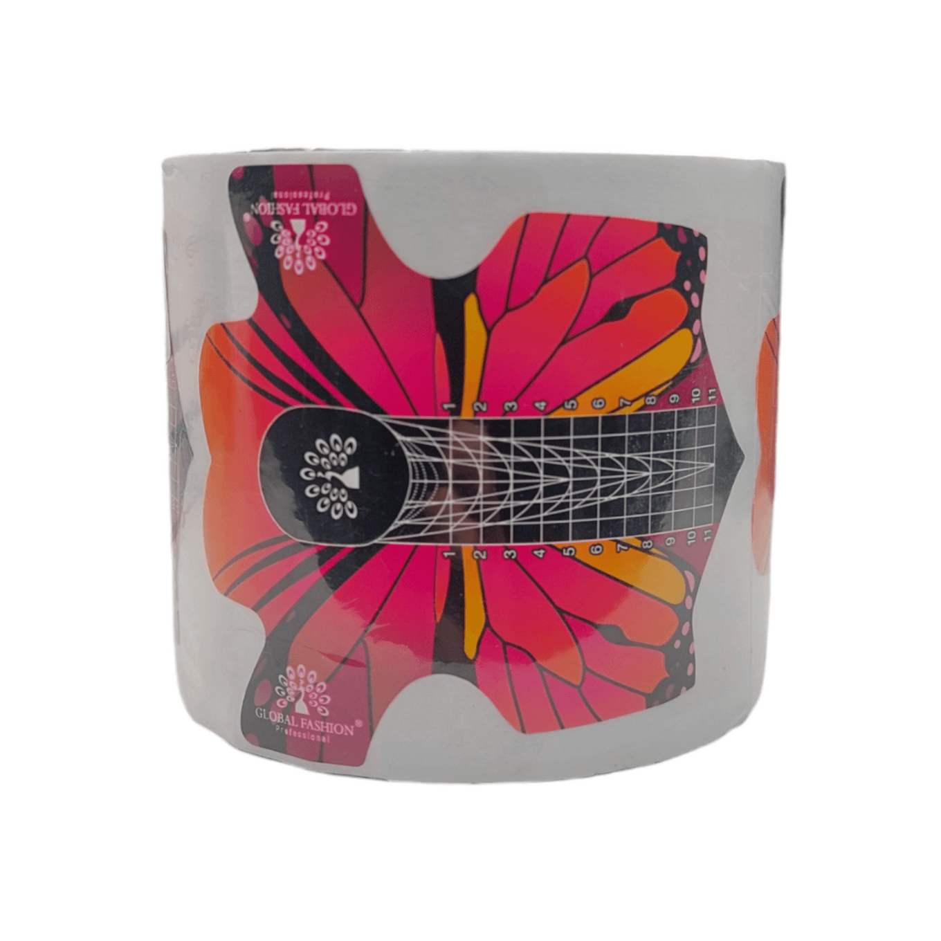 Нижні форми для нарощування Global Fashion, метелик, 300 штук — фото 1