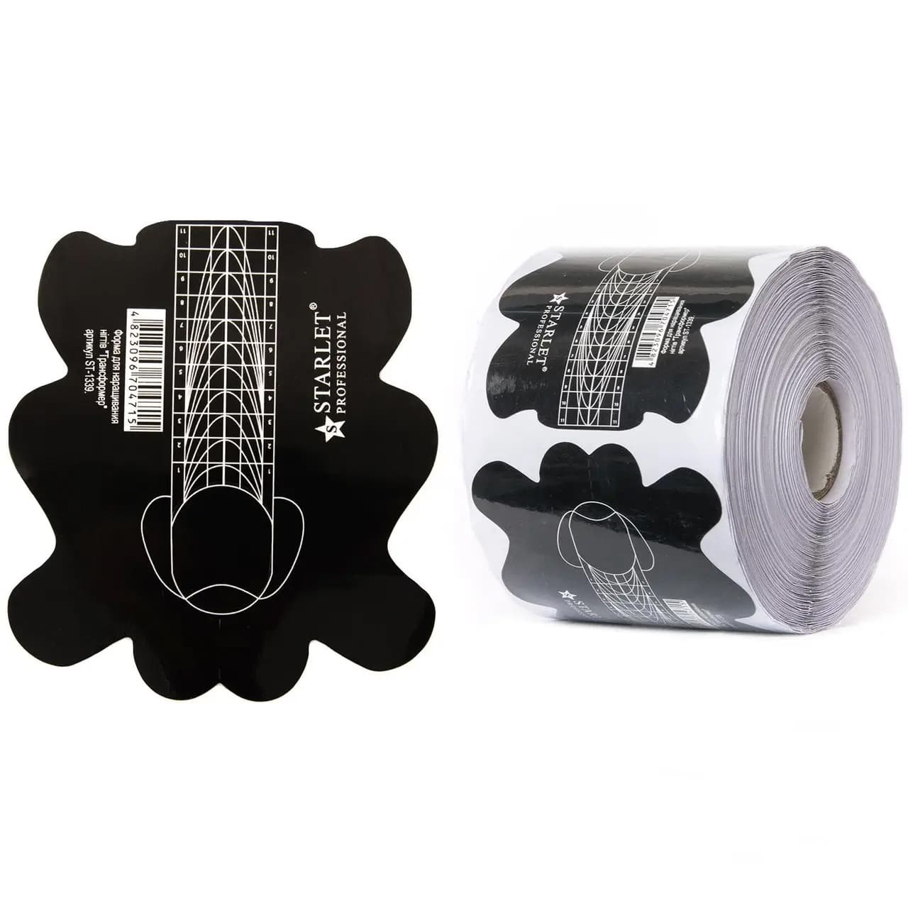 Нижні форми Starlet для нарощування, Трансформер, 300 шт