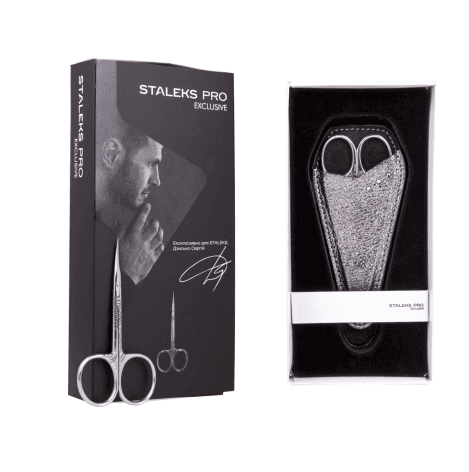 Ножиці для кутикули професійні Staleks EXSLUSIVE 10 TYPE 2 "Zebra" (SX-10/2) — фото 1