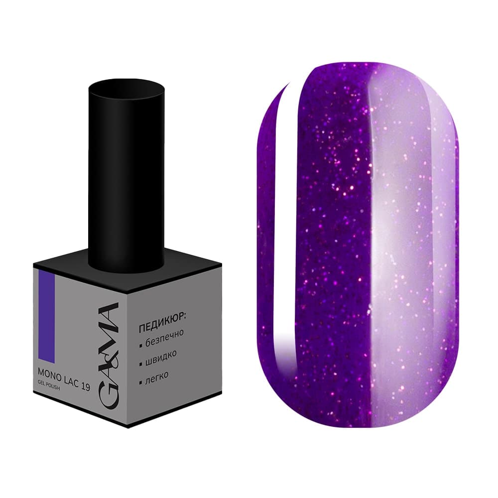 Однофазний гель-лак GA&MA Mono Lac №19, 6 мл