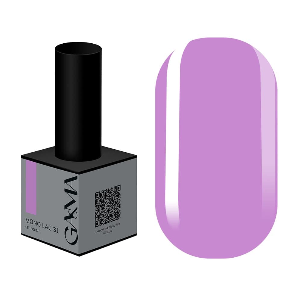 Однофазний гель-лак GA&MA Mono Lac №31, 6 мл