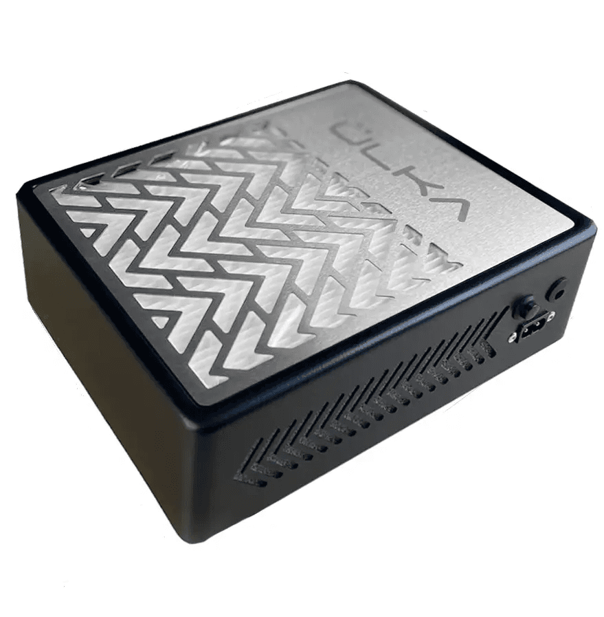 Переносна витяжка для манікюру та педикюру Ulka Handy, з фільтром, чорна — фото 1