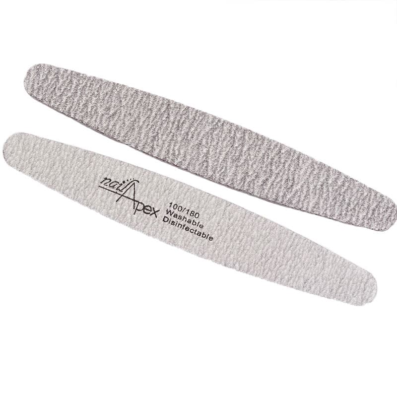 Пилочка овальна NailApex 100/180 грит