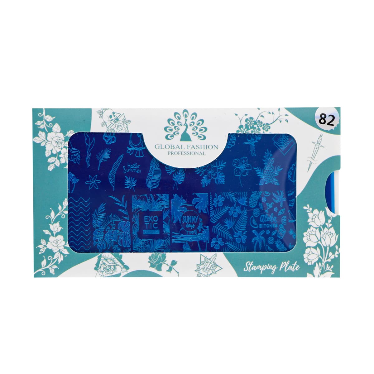 Пластина для стемпінгу Global Fashion №82