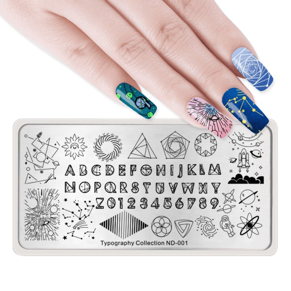 Пластина для стемпінгу Nicole Diary ND-001 — фото 1