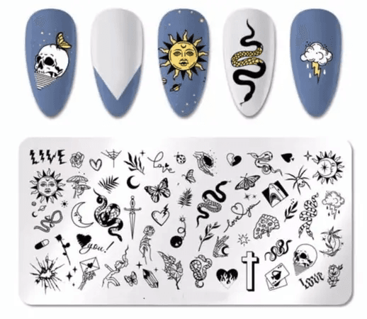 Пластина для стемпінгу Starlet №195